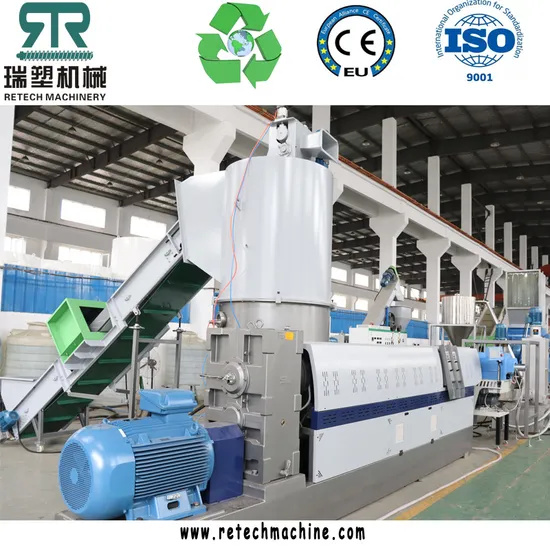 Plastic PE/PP/HDPE/LDPE/LLDPE/BOPP/PS/ABS/Pet/PVC/EPS/EPE/EPP/PC/Film/Bottle/Net/Non Woven/Bag/Fiber/Granulator/Recycling/Machine/Pelletizing Line